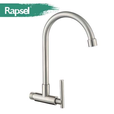 Rapsel Hot Sale 304 Stainless Steel Sri Lanka Kitchen Faucet Mixer Tap