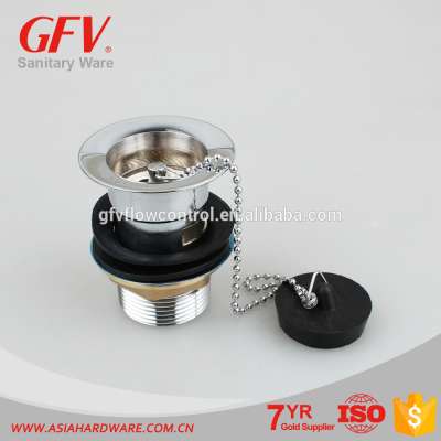 GFV-D15 Hot sale OEM zinc/brass chrome basin drain