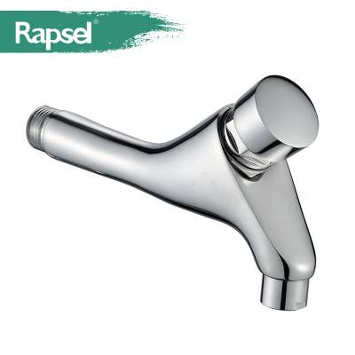 Rapsel Outdoor Public Time Delay Self-closing Push Button Basin Faucet