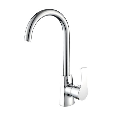 Rapsel Hot And Cold Single Handel Brass Kitchen Basin Bow Faucet