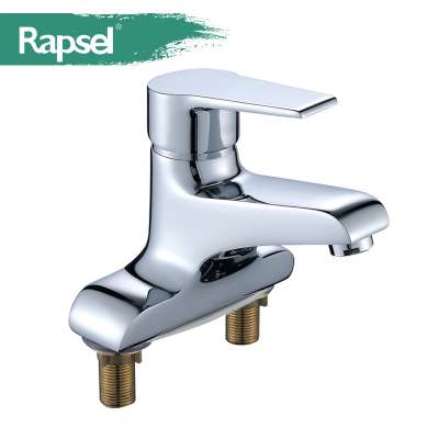 Rapsel Best Selling Water Saving Dual Hole Bathroom Wash Basin Faucet